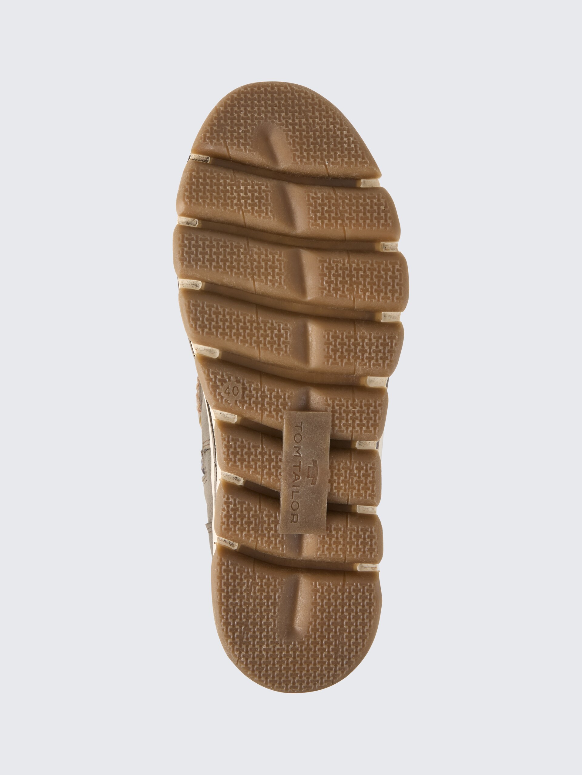 Wasserfeste Stiefel mit Fütterung - lava - Produkt-Ansicht Sohle