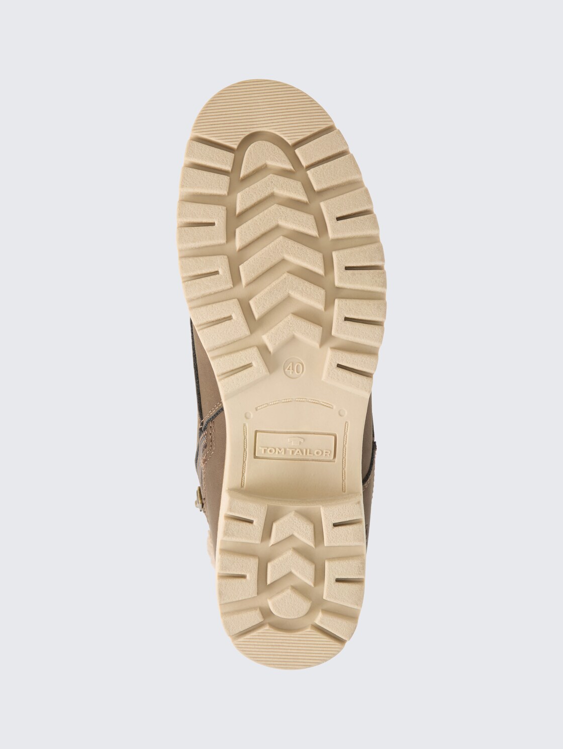 Wasserdichte Stiefel mit Fütterung - taupe - Produkt-Ansicht Sohle