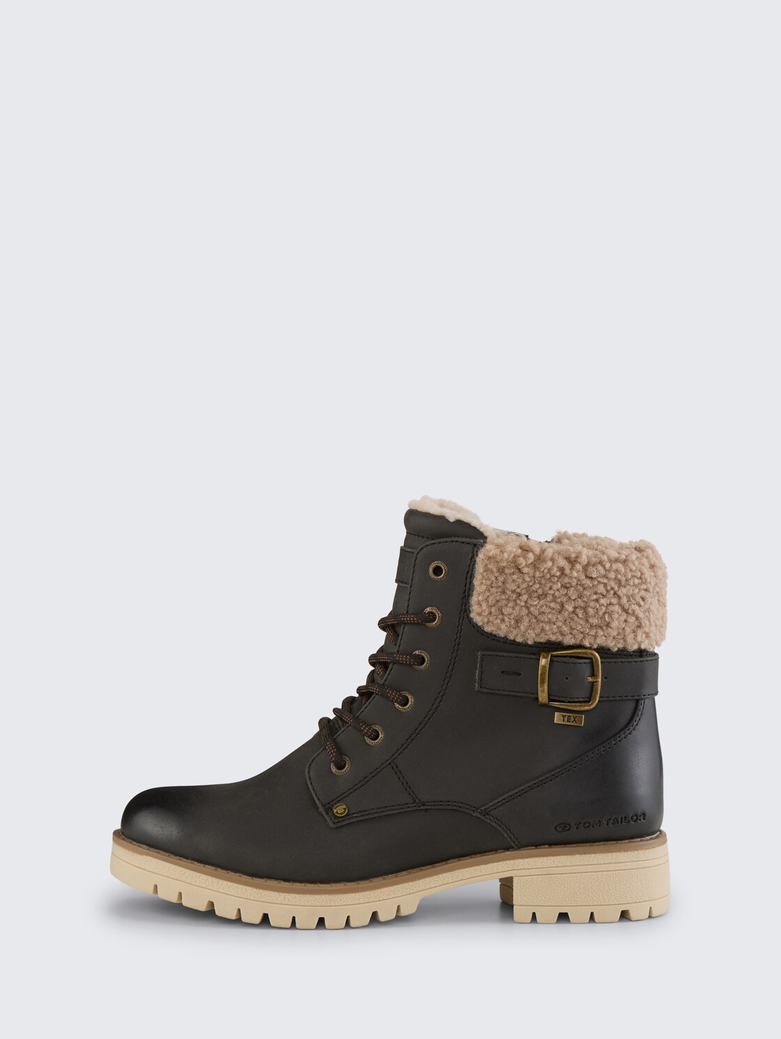 Wasserdichte Stiefel mit Fütterung - black - seitliche Produkt-Ansicht