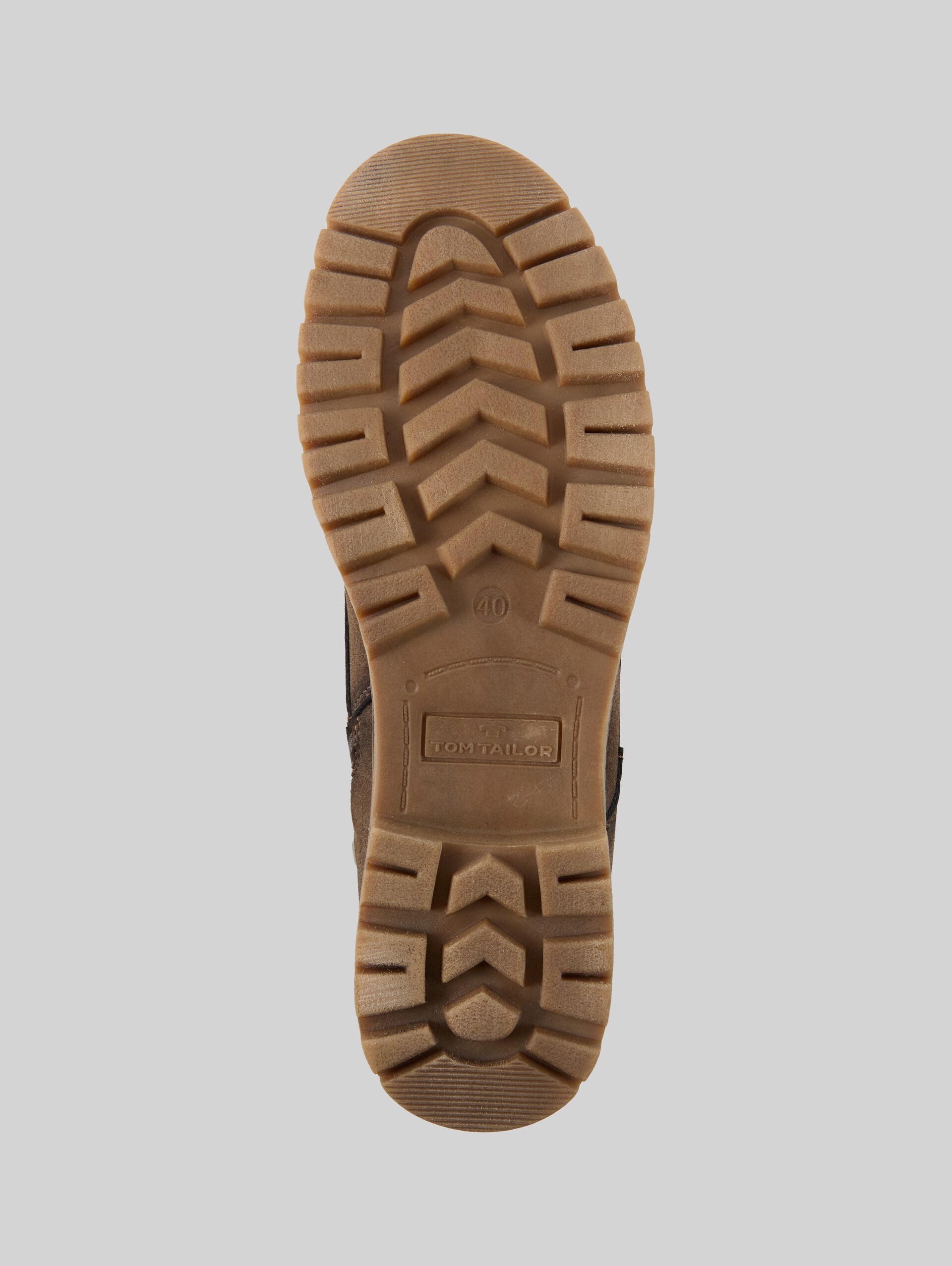 Waterdichte laarzen met gespdetails - brown - Productaanzicht zool 