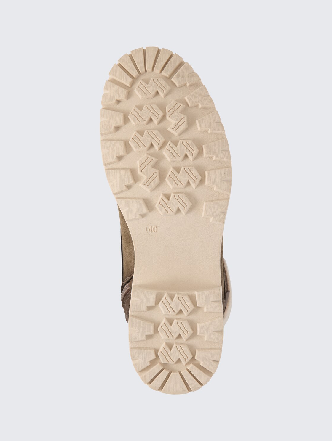 Wasserdichte Stiefel mit Fütterung - taupe - Produkt-Ansicht Sohle