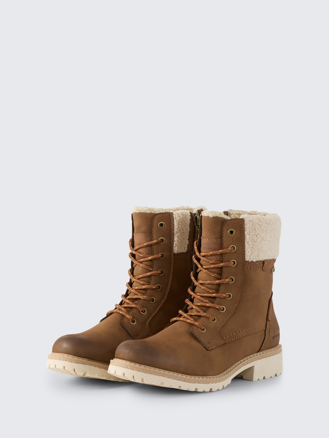 Wasserdichte Stiefel mit Fütterung - whisky - seitliche Produkt-Ansicht