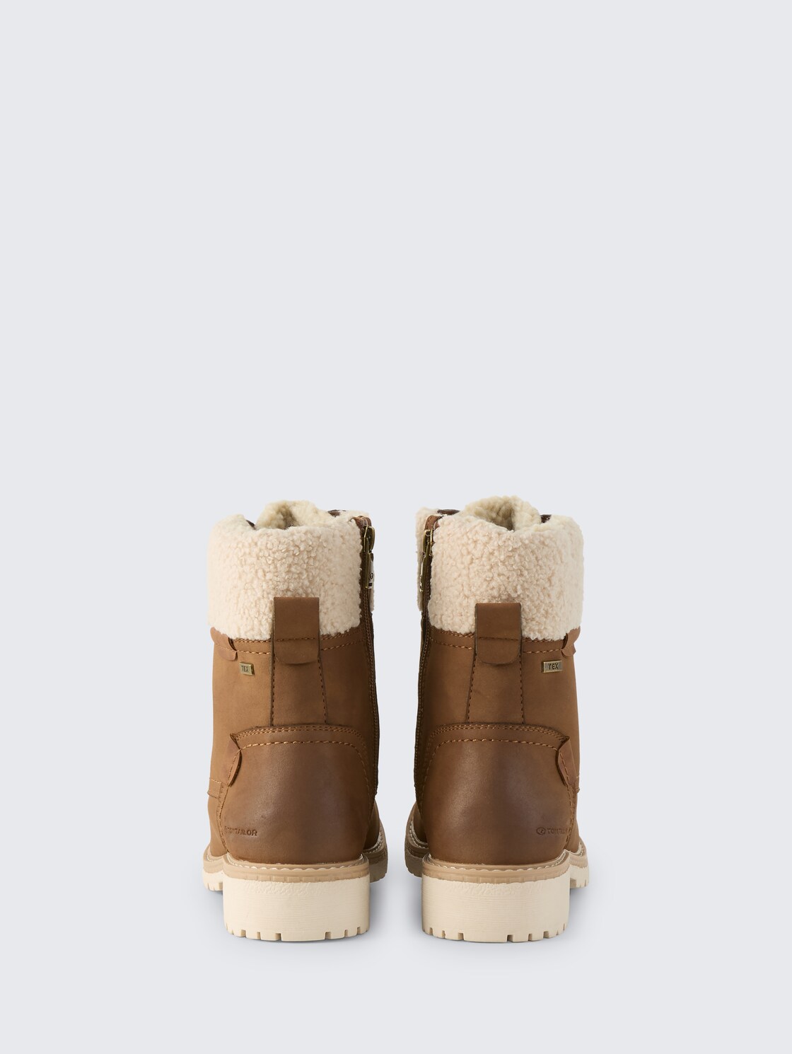 Wasserdichte Stiefel mit Fütterung - whisky - Produkt-Rückansicht