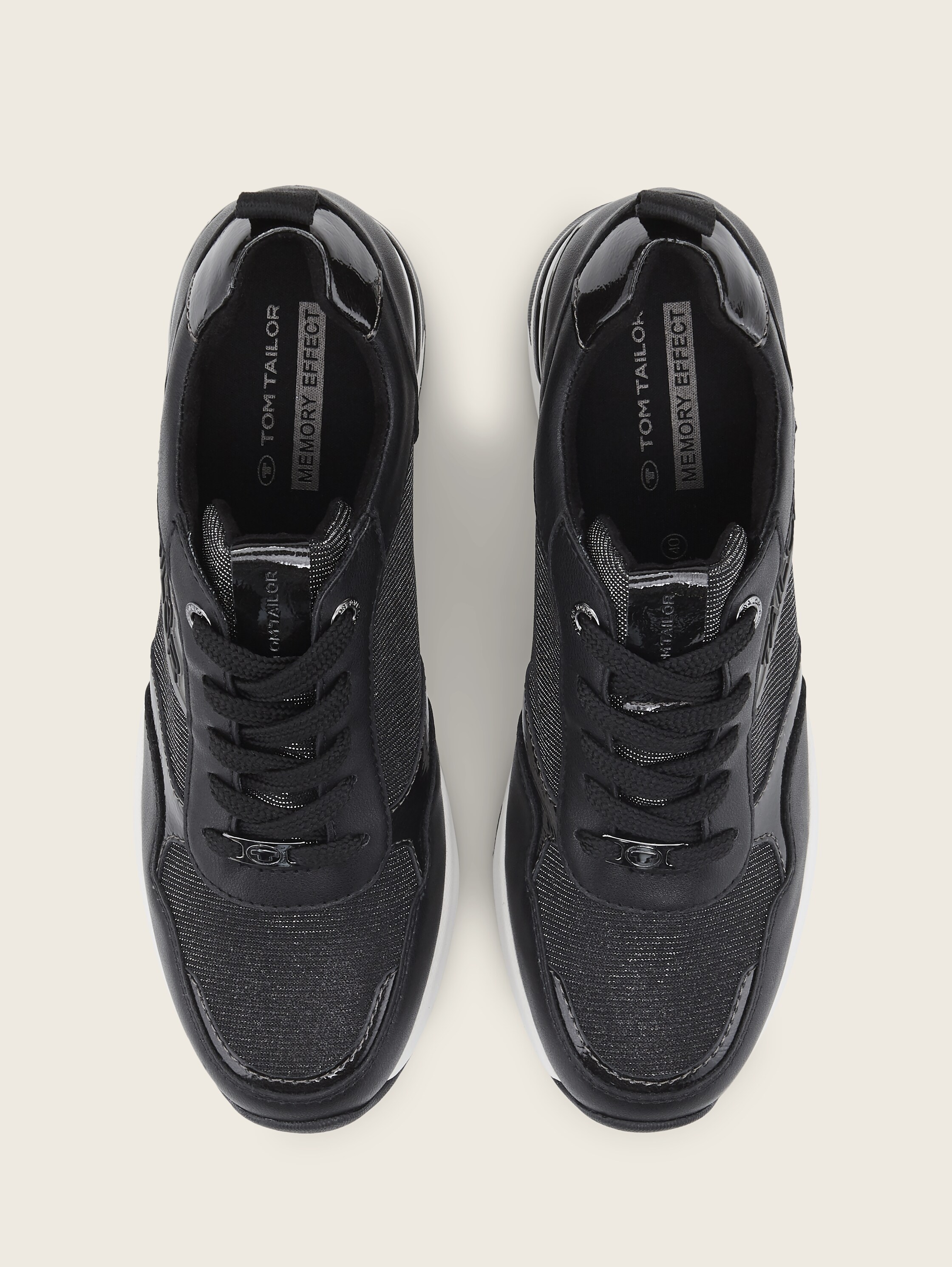 Sneaker mit Keil-Absatz - 5