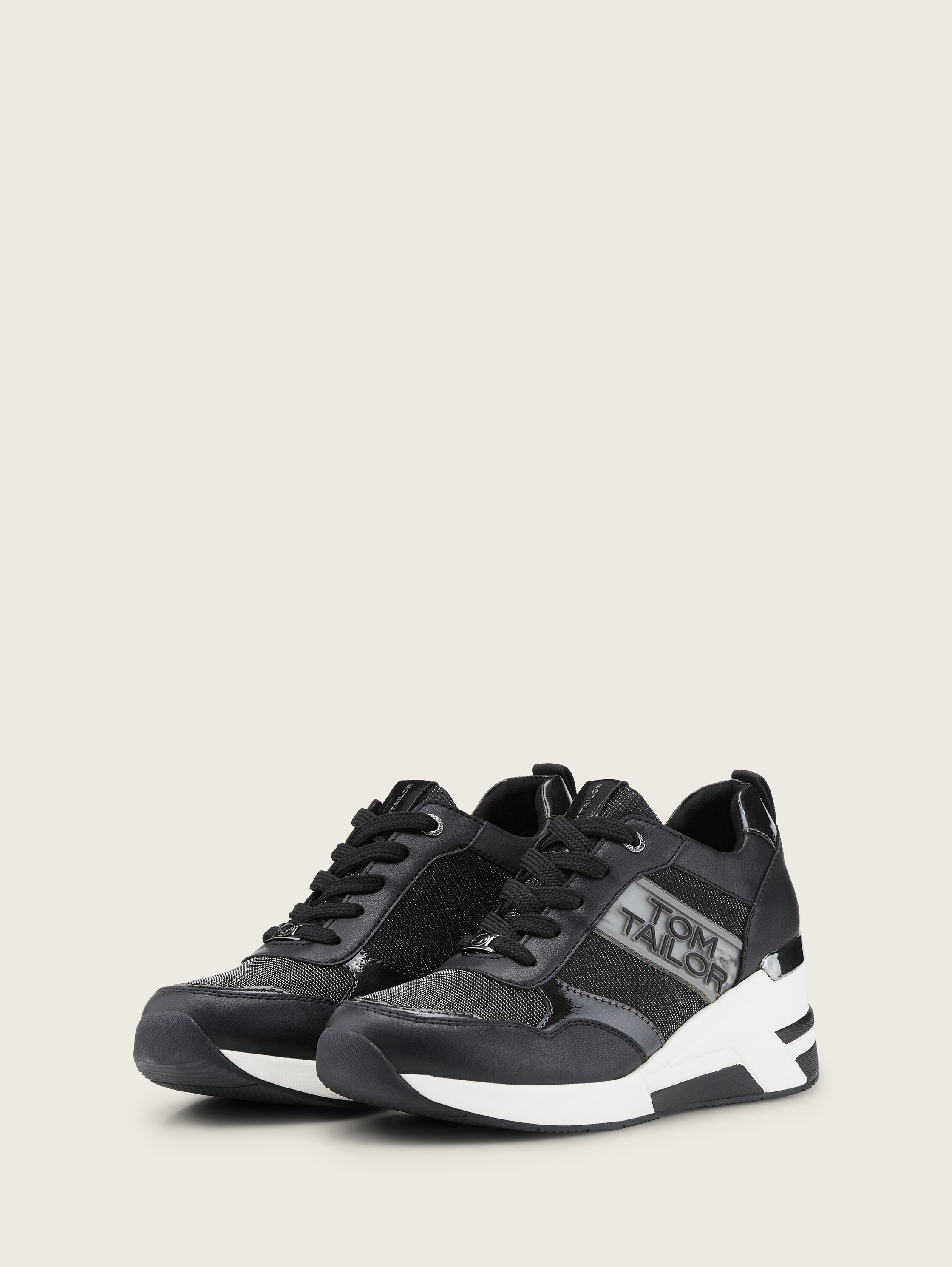 Sneaker mit Keil-Absatz - 2