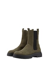 Ausgewählt, Ungefütterte Stiefeletten von Tom Tailor, grün