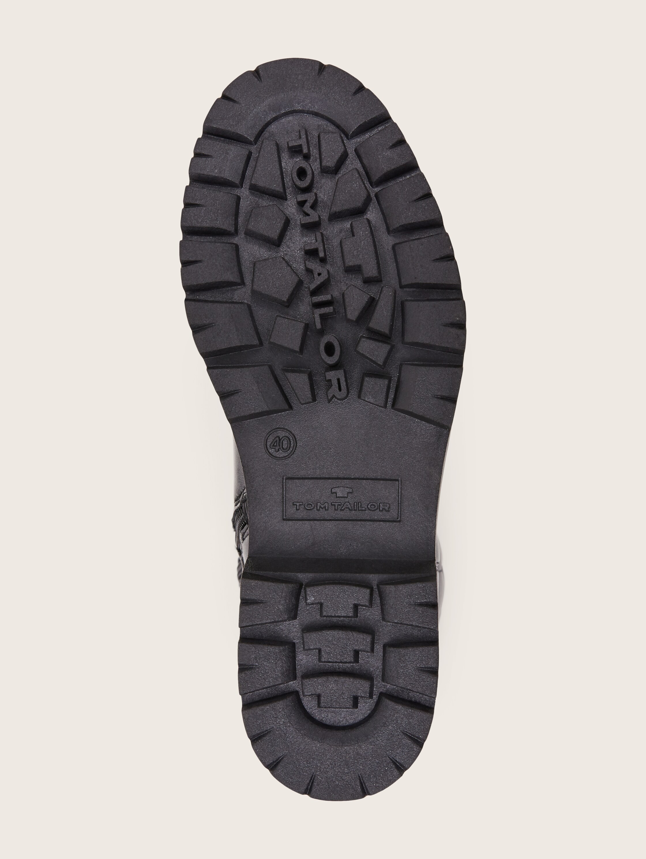 Bottes doublées - black - Vue du produit semelle