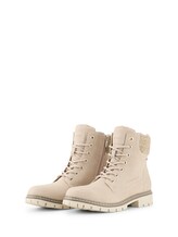 Selected, Waterproof boots with lining by Tom Tailor, beige