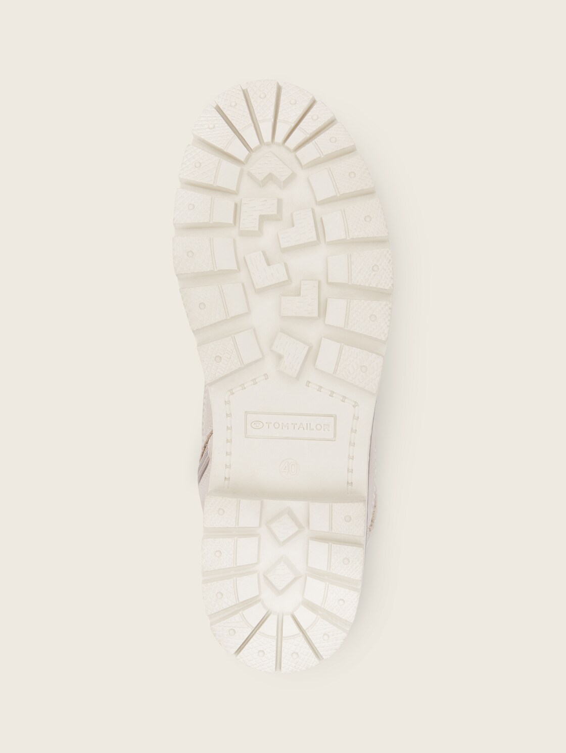 Wasserdichte Stiefel mit Fütterung - cream - Produkt-Ansicht Sohle