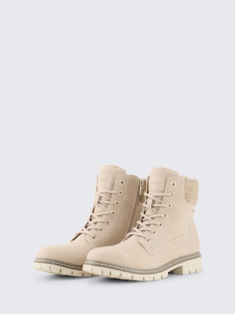 Wasserdichte Stiefel mit Fütterung von Women, cream