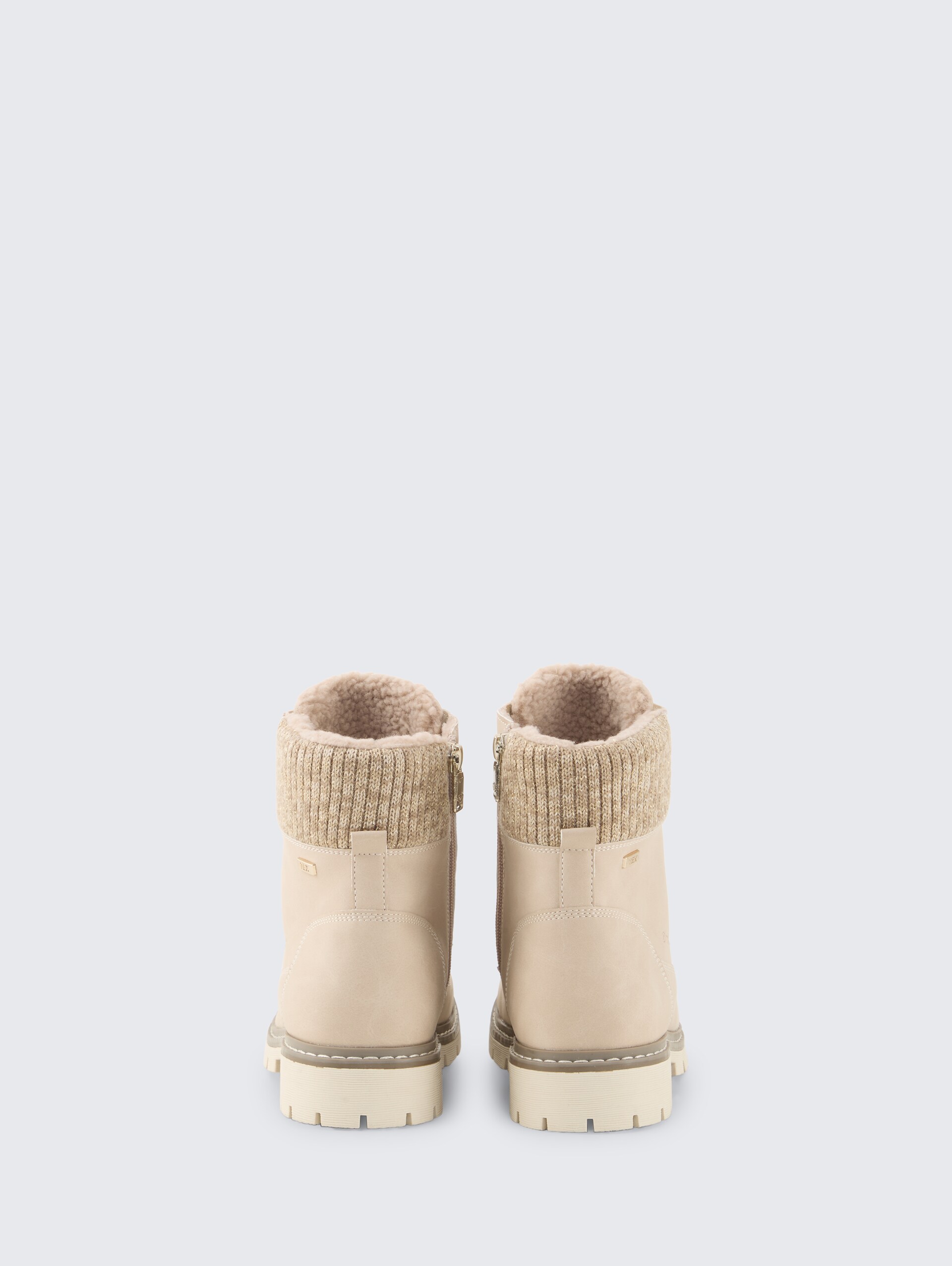 Wasserdichte Stiefel mit Fütterung - cream - Produkt-Rückansicht