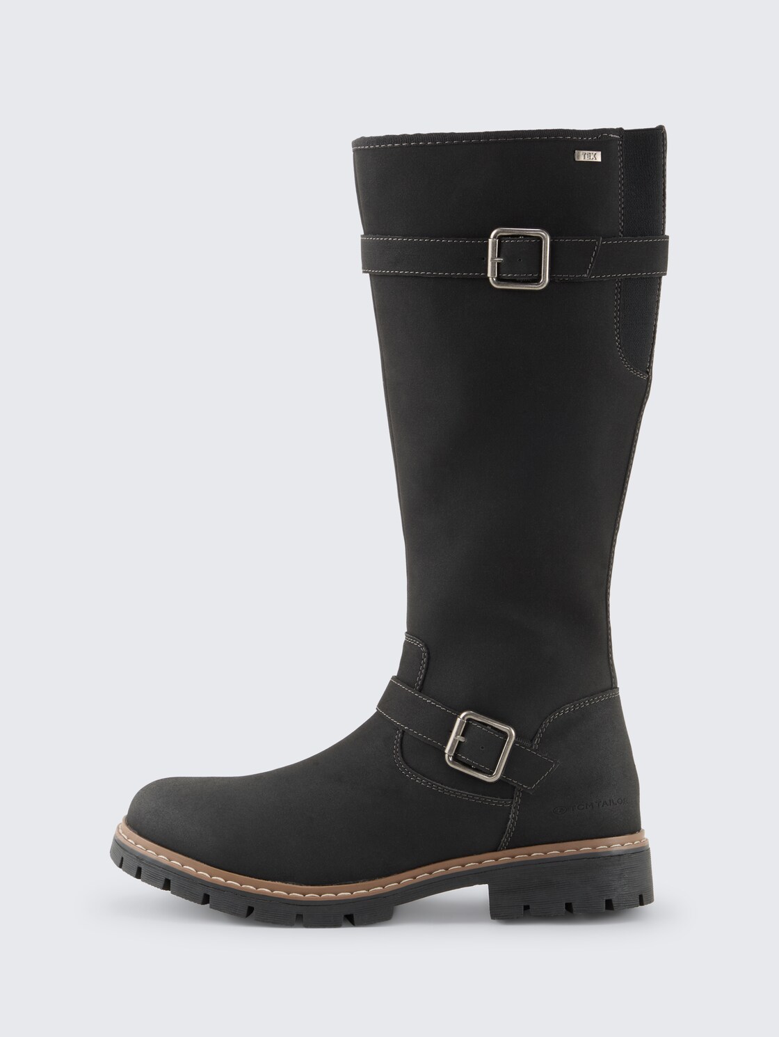 Wasserfeste Stiefel mit Fütterung - black - seitliche Produkt-Ansicht