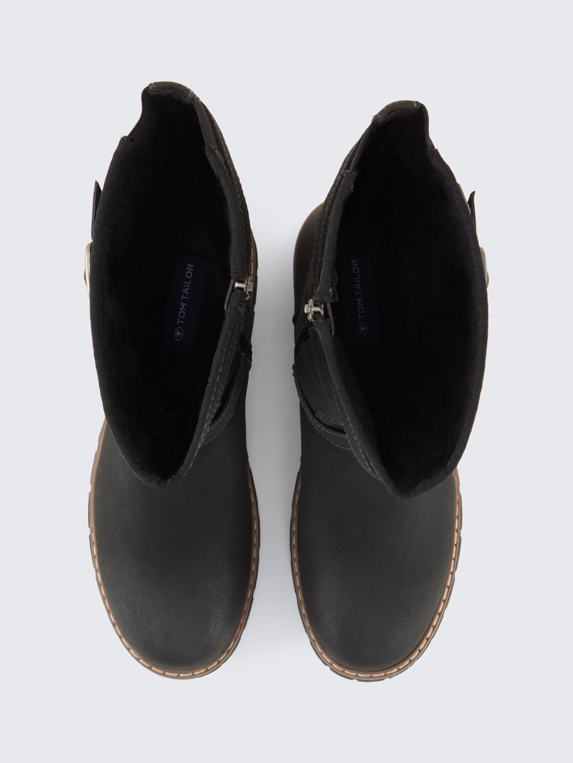 Wasserfeste Stiefel mit Fütterung - black - Produkt-Ansicht von oben 