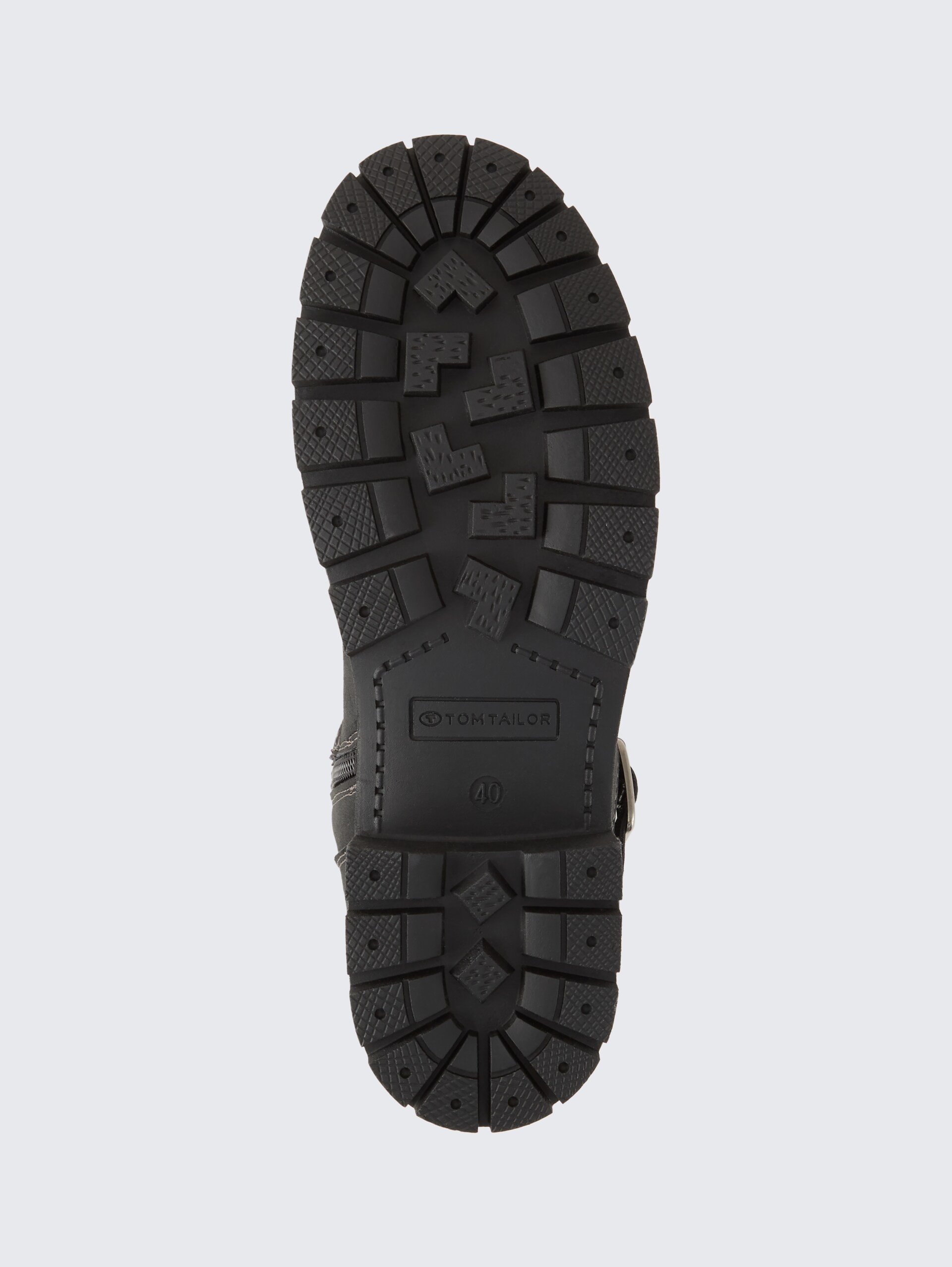 Wasserfeste Stiefel mit Fütterung - black - Produkt-Ansicht Sohle