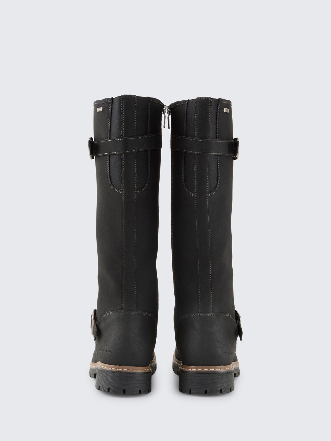 Wasserfeste Stiefel mit Fütterung - black - Produkt-Rückansicht