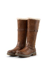 Geselecteerd, Laarzen met gespdetails door Tom Tailor, bruin