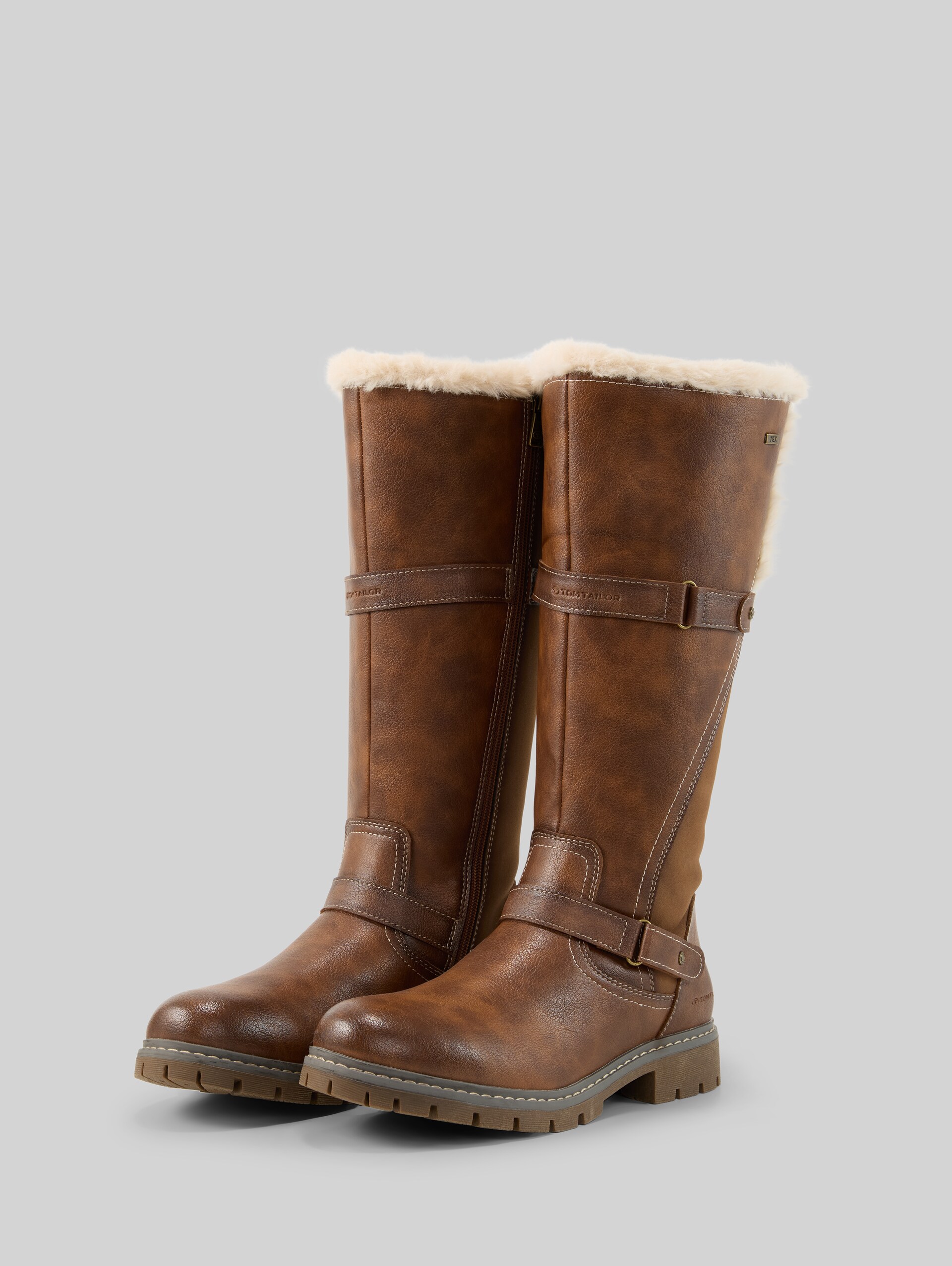 Laarzen met gespdetails - brown - zijaanzicht product