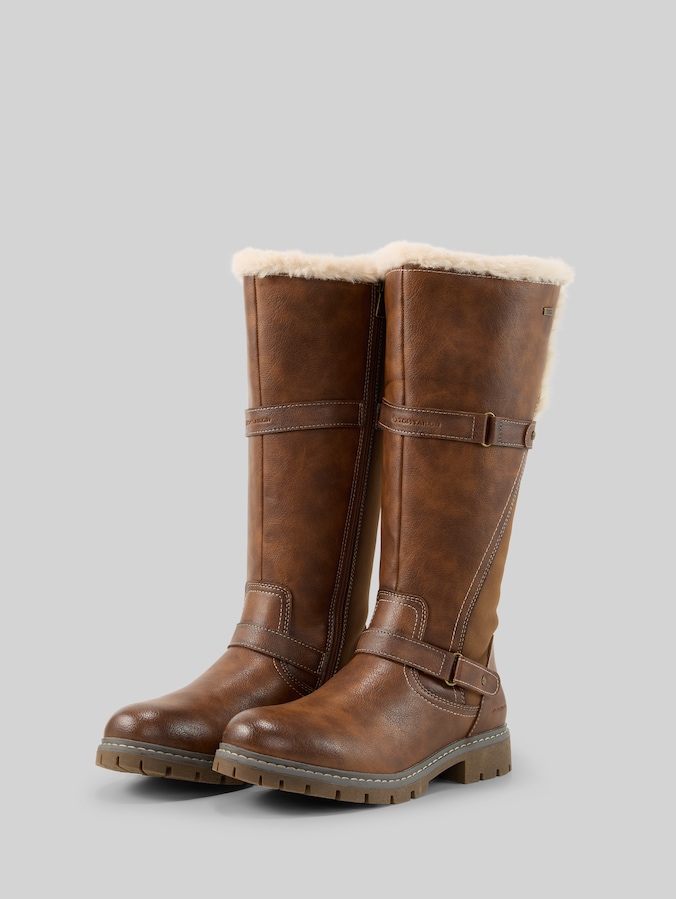 Stiefel mit Schnallen-Detail von Women, brown