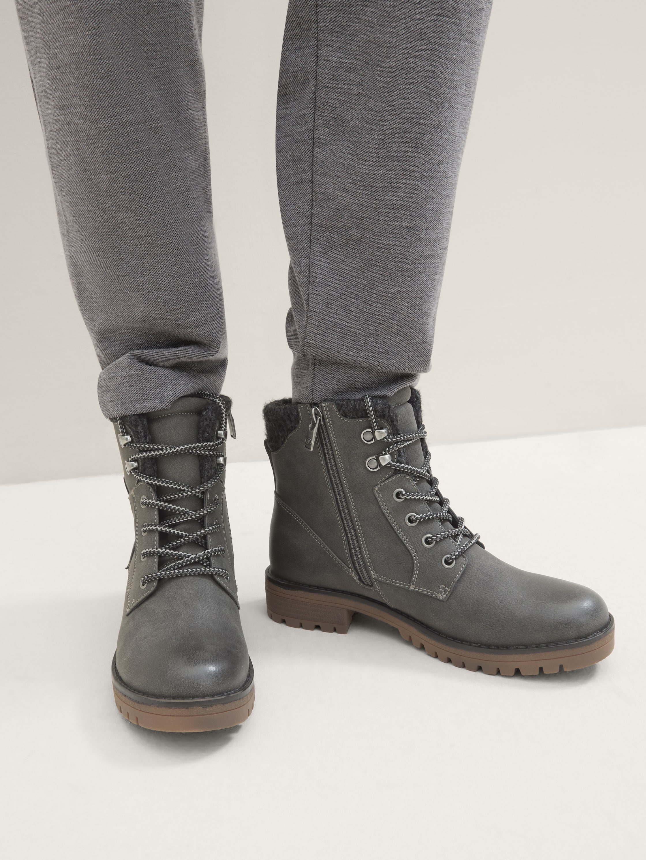 Bottes doublées - coal