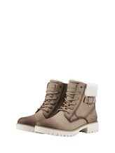 Selected, Waterproof boots with a mix of materials by Tom Tailor, beige