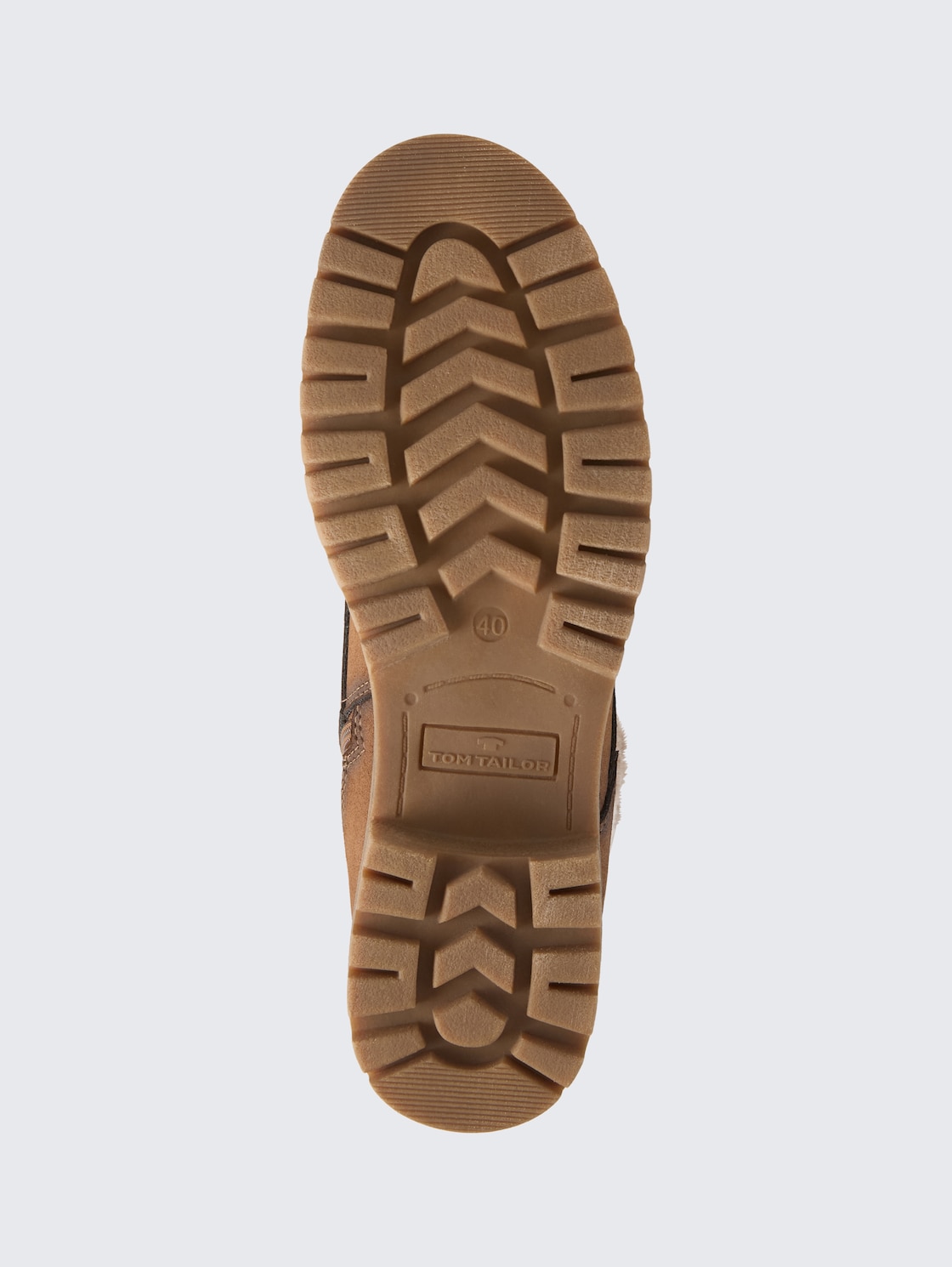 Wasserdichte Stiefelette mit Fütterung - whisky - Produkt-Ansicht Sohle