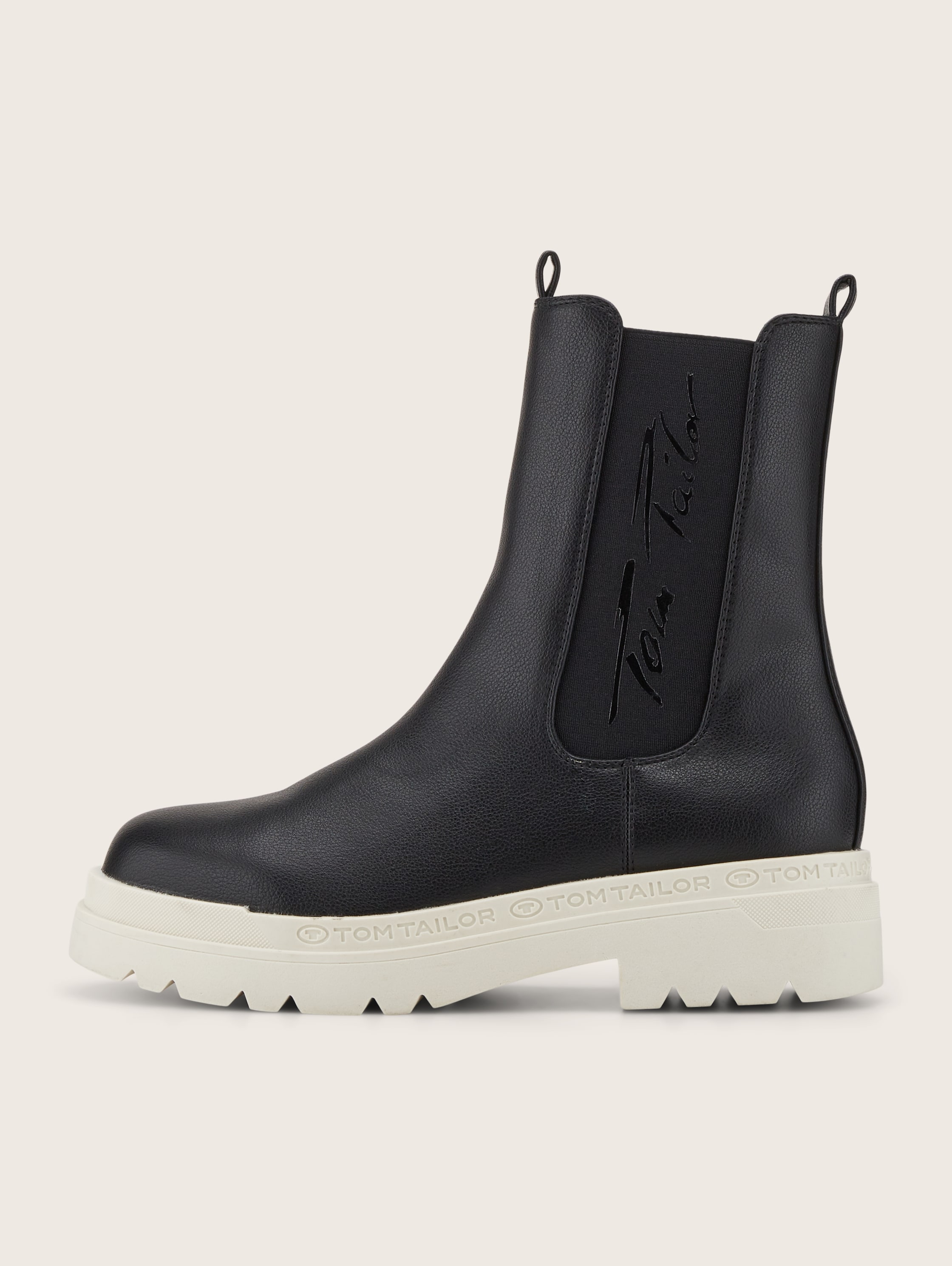 Gefütterte Stiefeletten - black - seitliche Produkt-Ansicht