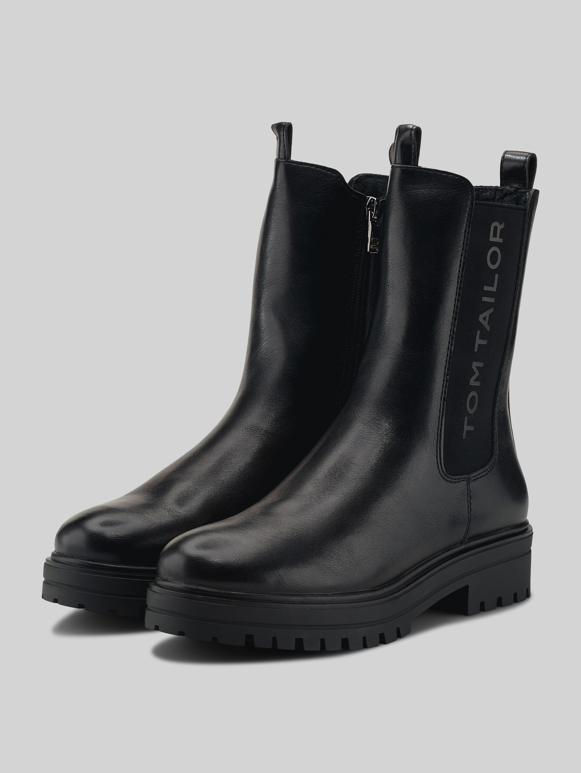 Chelsea Boots fourrées - black - vue latérale du produit