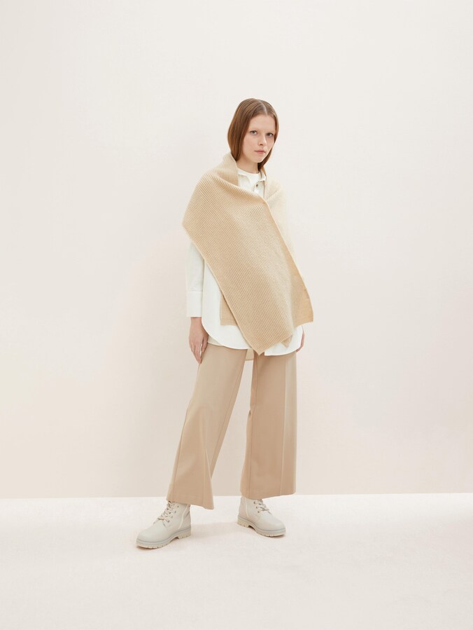 Wasserdichte Stiefel mit Logo-Applikation von Denim Female, beige