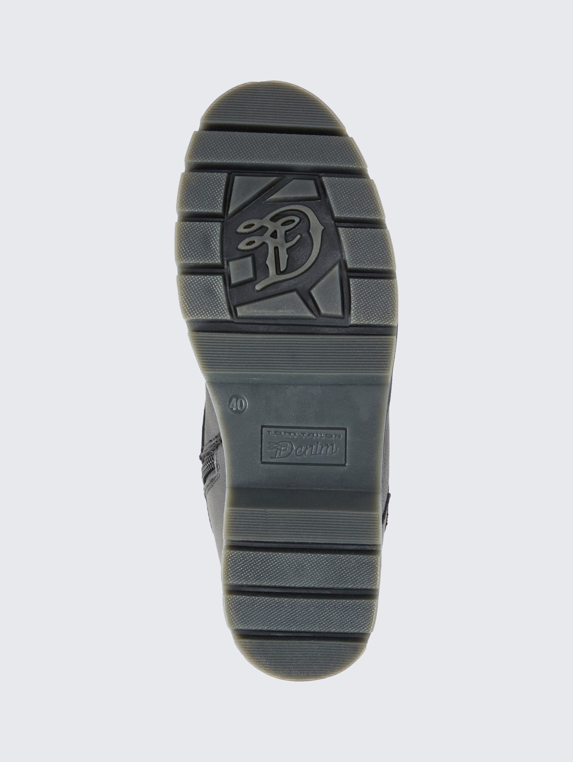 Wasserdichte Stiefel mit Logo-Applikation - black - Produkt-Ansicht Sohle