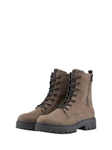 Ausgewählt, Stiefelette mit Block-Absatz von Tom Tailor, braun