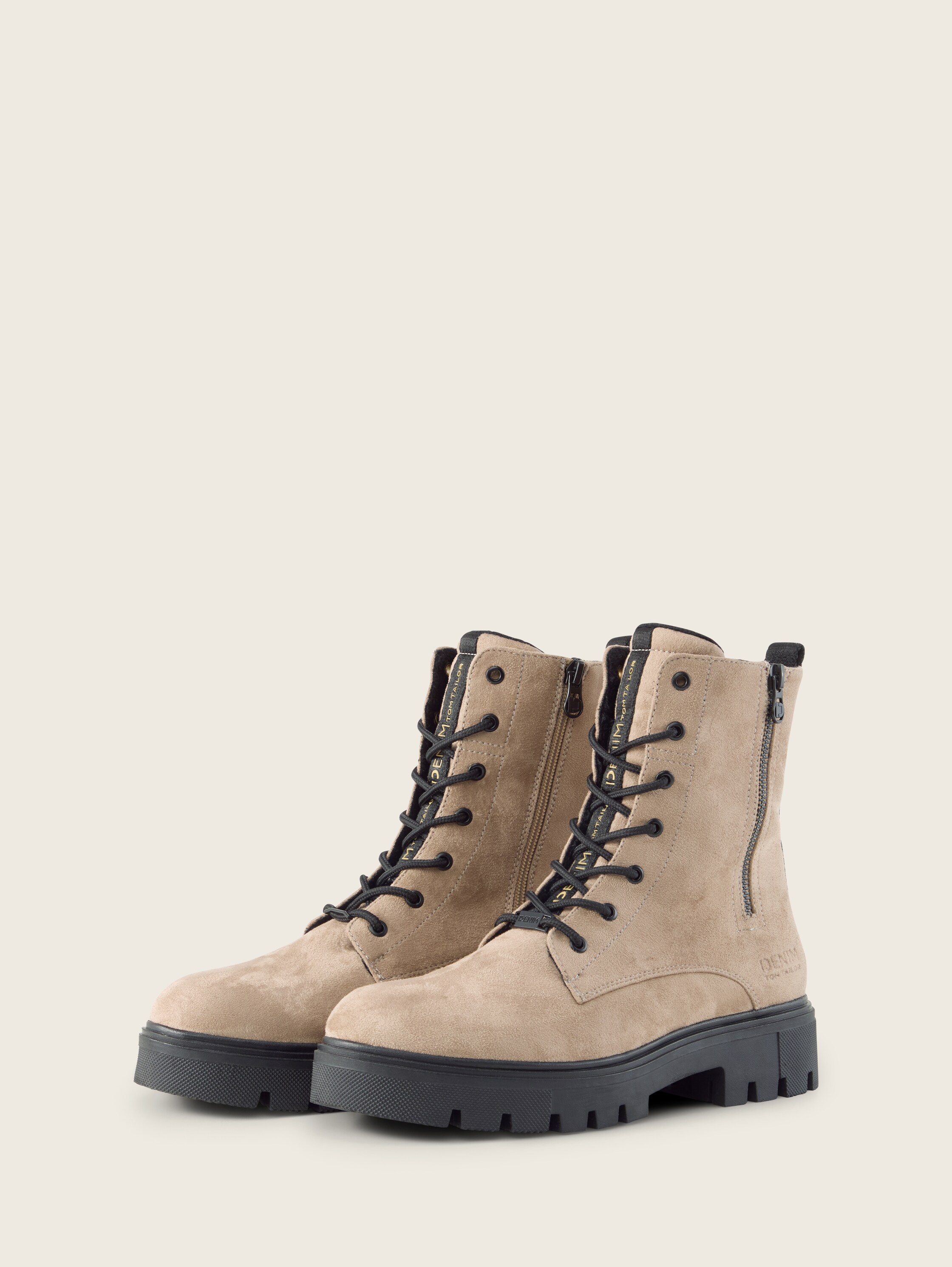 Stiefelette mit Block-Absatz - fango - 