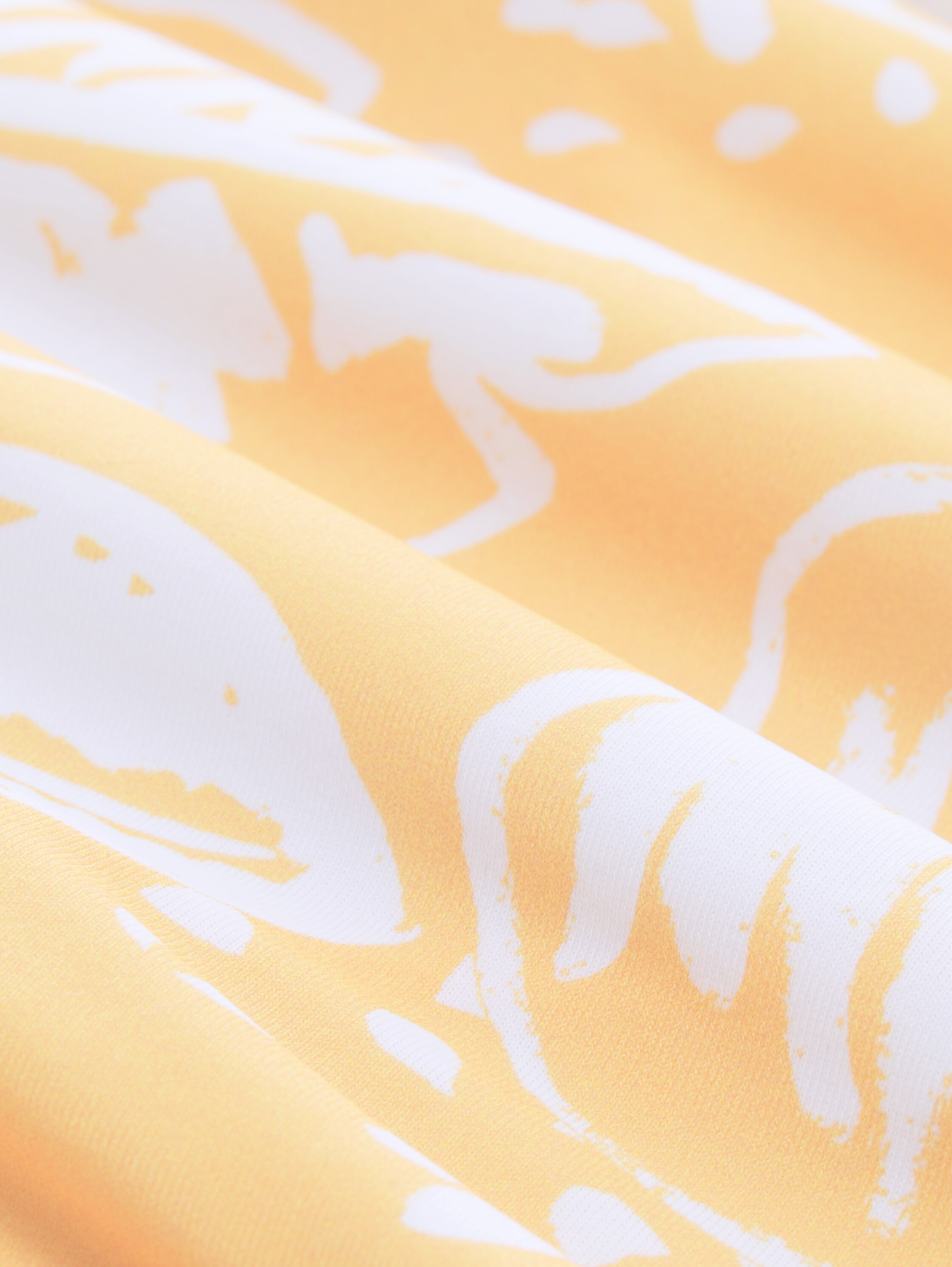 Gemusterter Bikini Slip mit Bändern - Marigold AOP