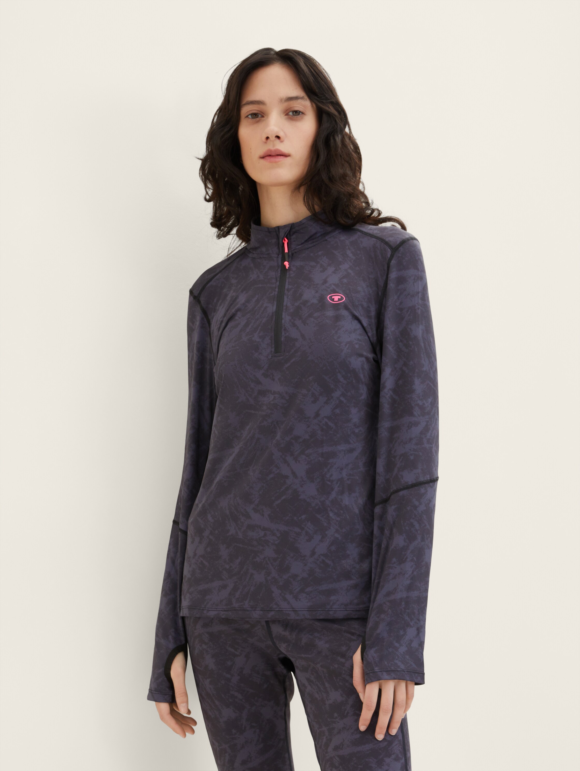 Atmungsaktives Sport-Langarmshirt - 1