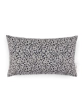 Ausgewählt, Kissenhülle mit Leo Print von Tom Tailor, weiß