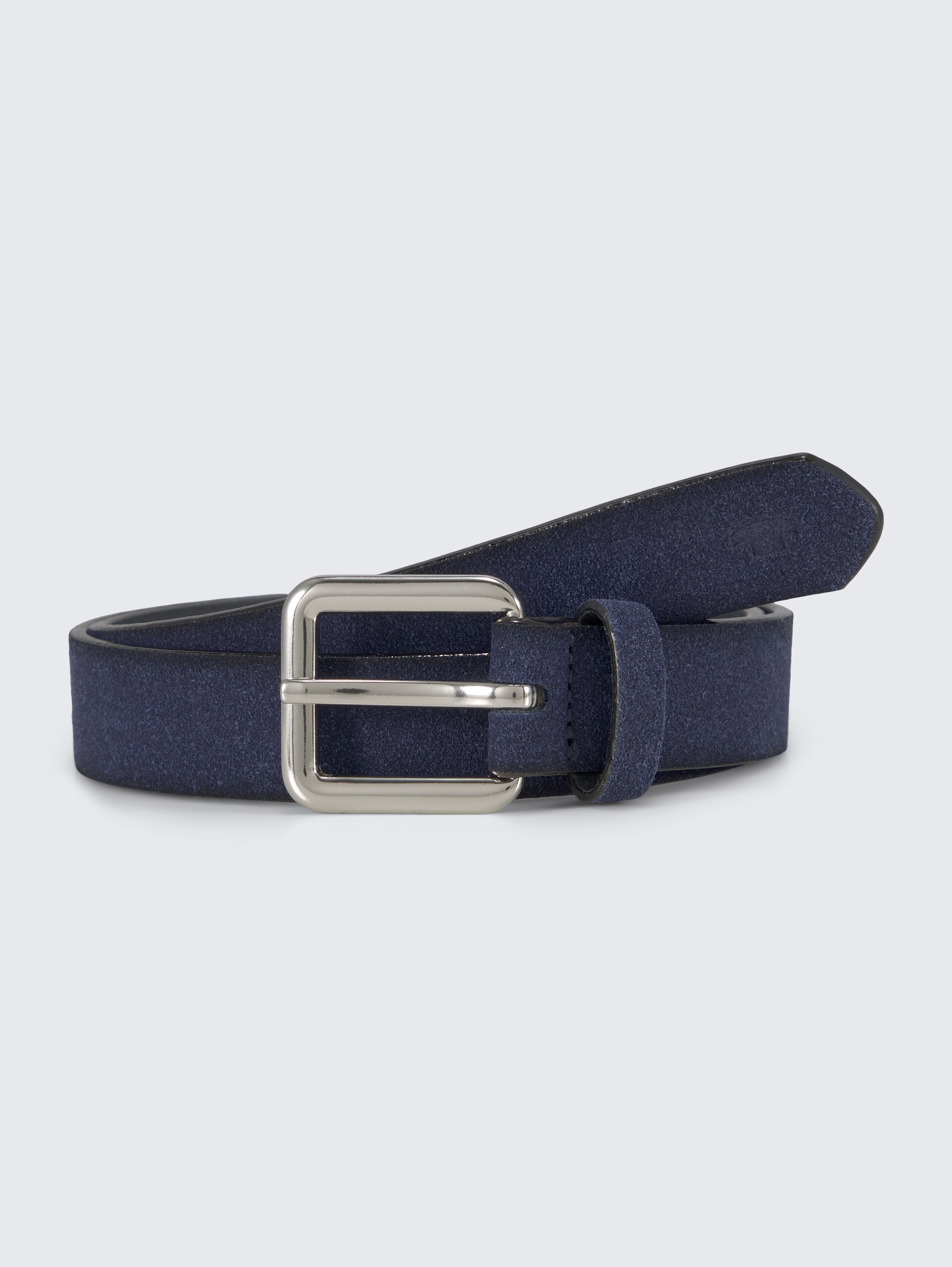 TTDAISY Kids schmaler Gürtel mit eckiger Dornschließe - navy uni - Vorder-Produkt-Ansicht