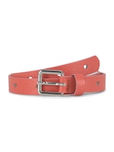 Non sélectionné, TTPEACH Ceinture fine en cuir avec boucle ardillon carrée par , rose