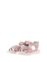 Selected, Sandals with a motif print by Tom Tailor, pink