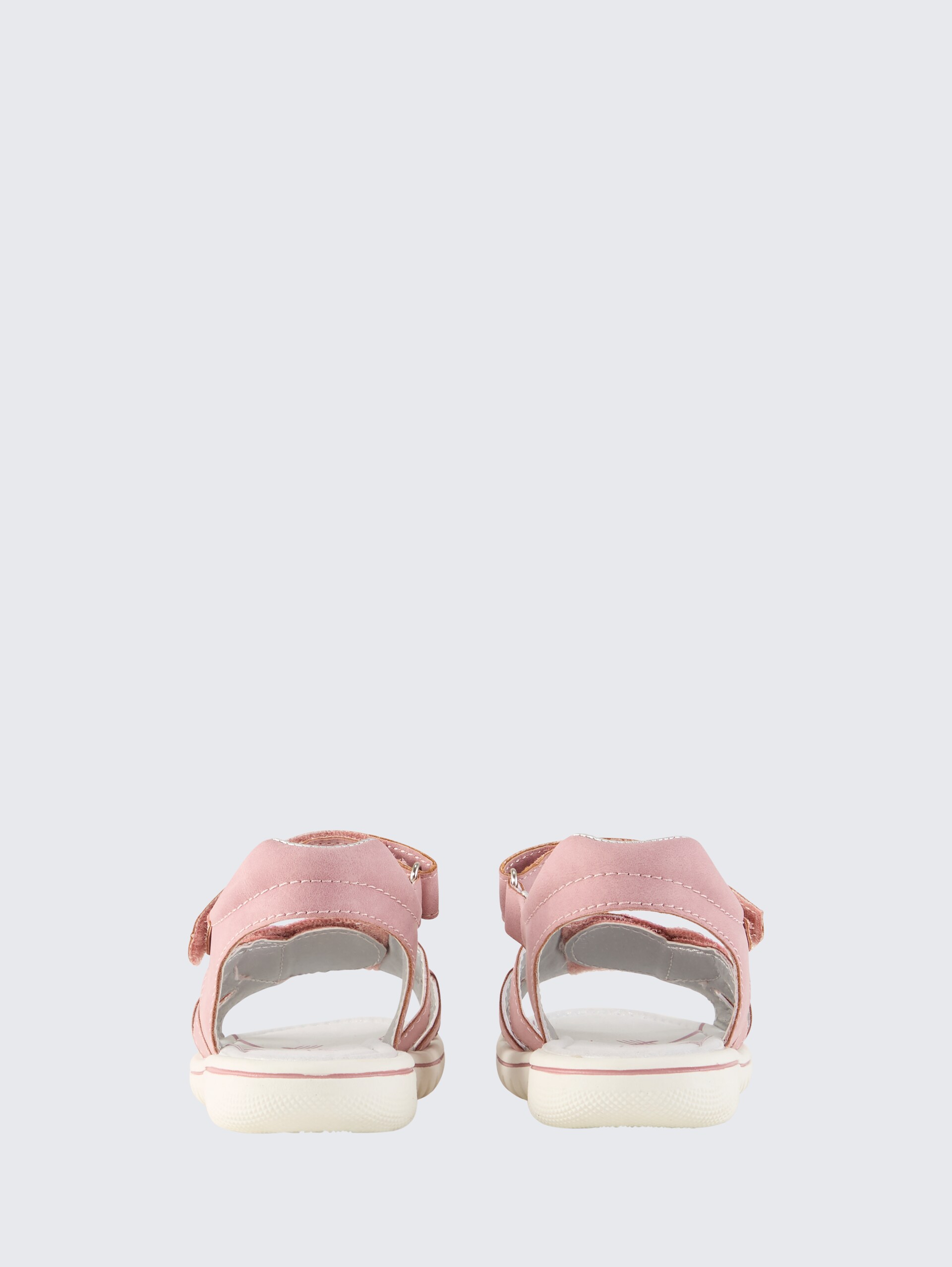Sandale mit Motivprint - nude - Produkt-Rückansicht