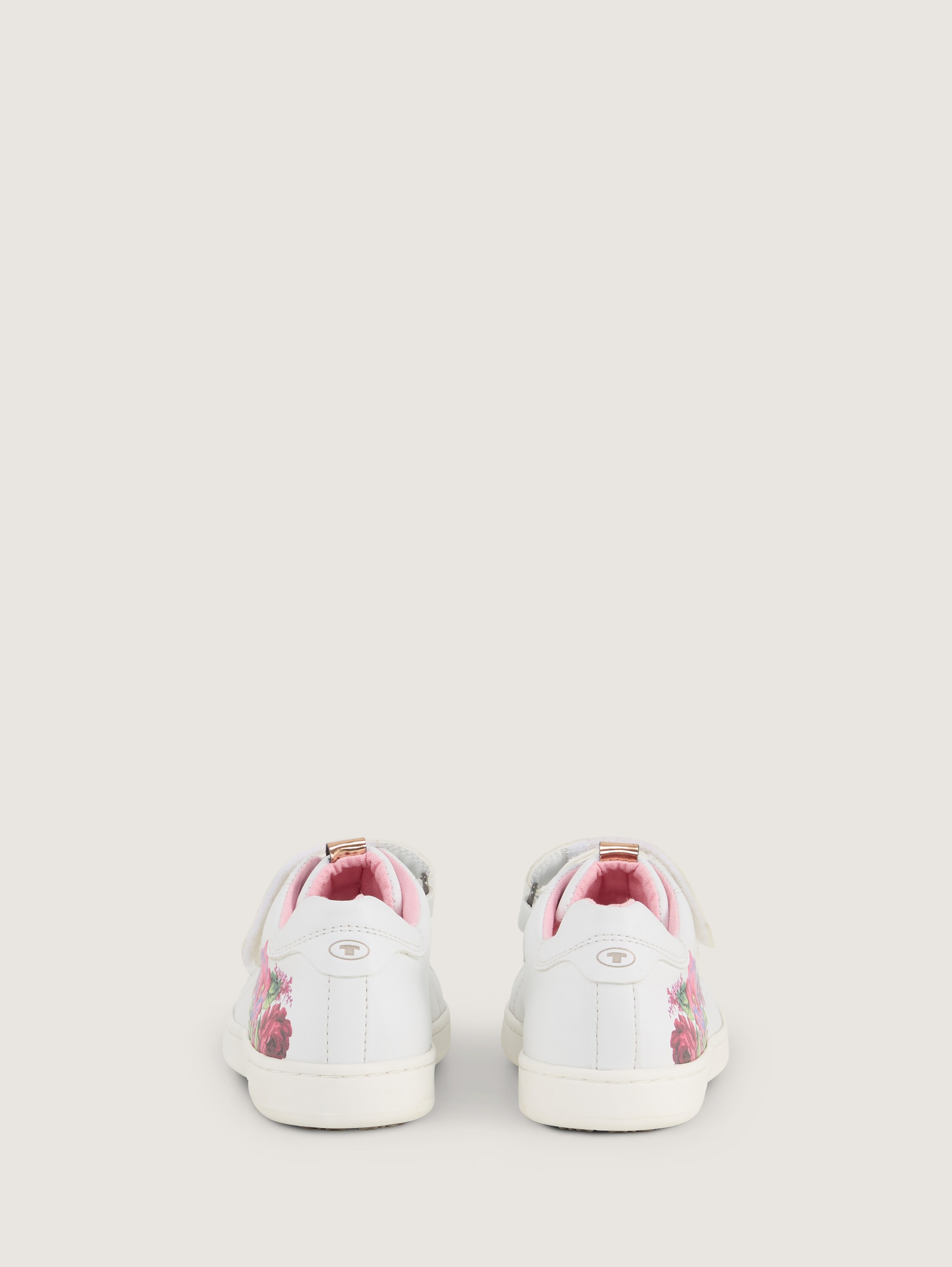 Sneaker mit Blumen-Print - white_1 - 