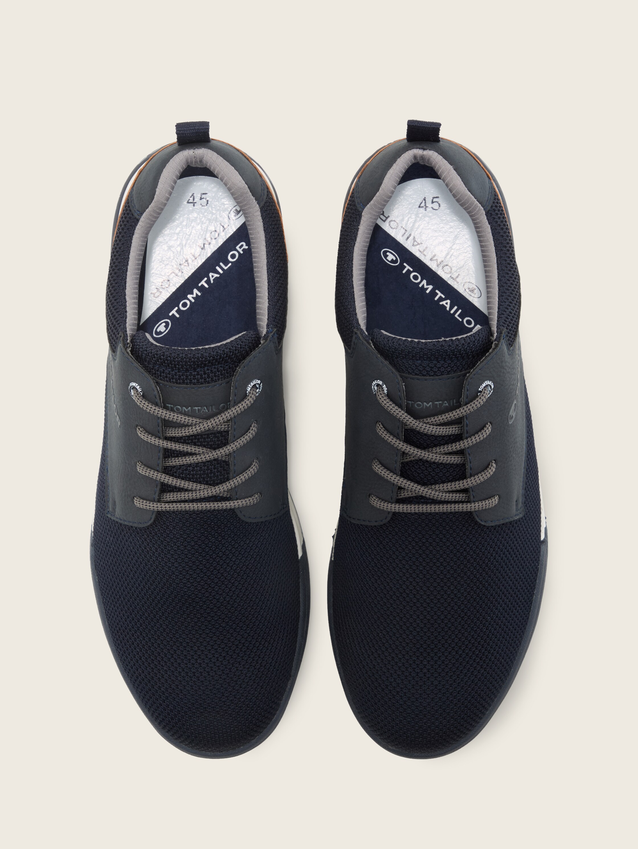 Basic sneakers - navy - Product view from top 