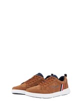 Ausgewählt, Sneaker mit Logo Print von Tom Tailor, braun