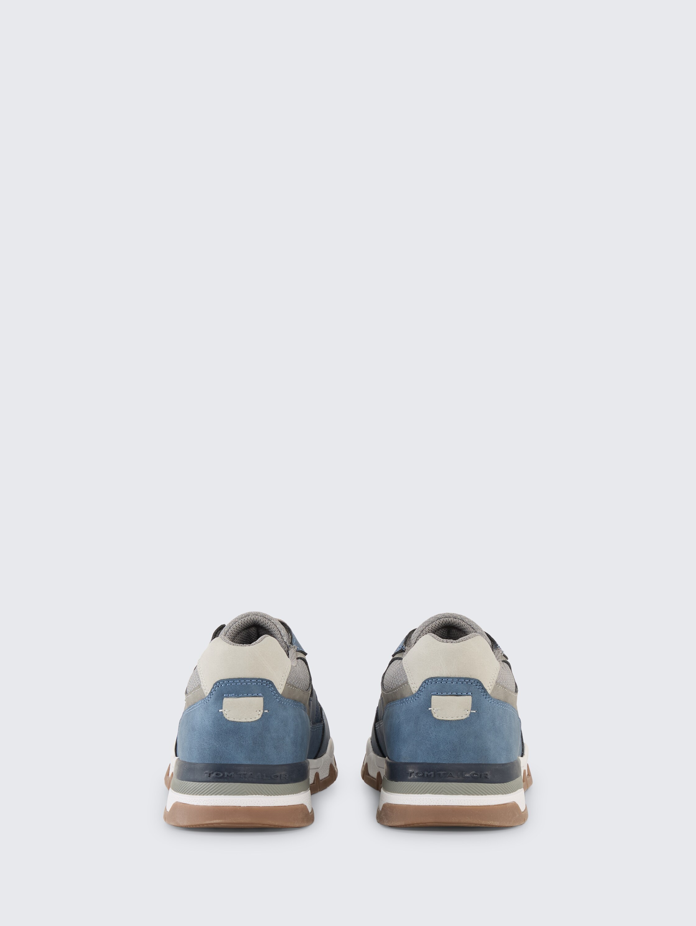 Sneakers met colourblocking - navy - 