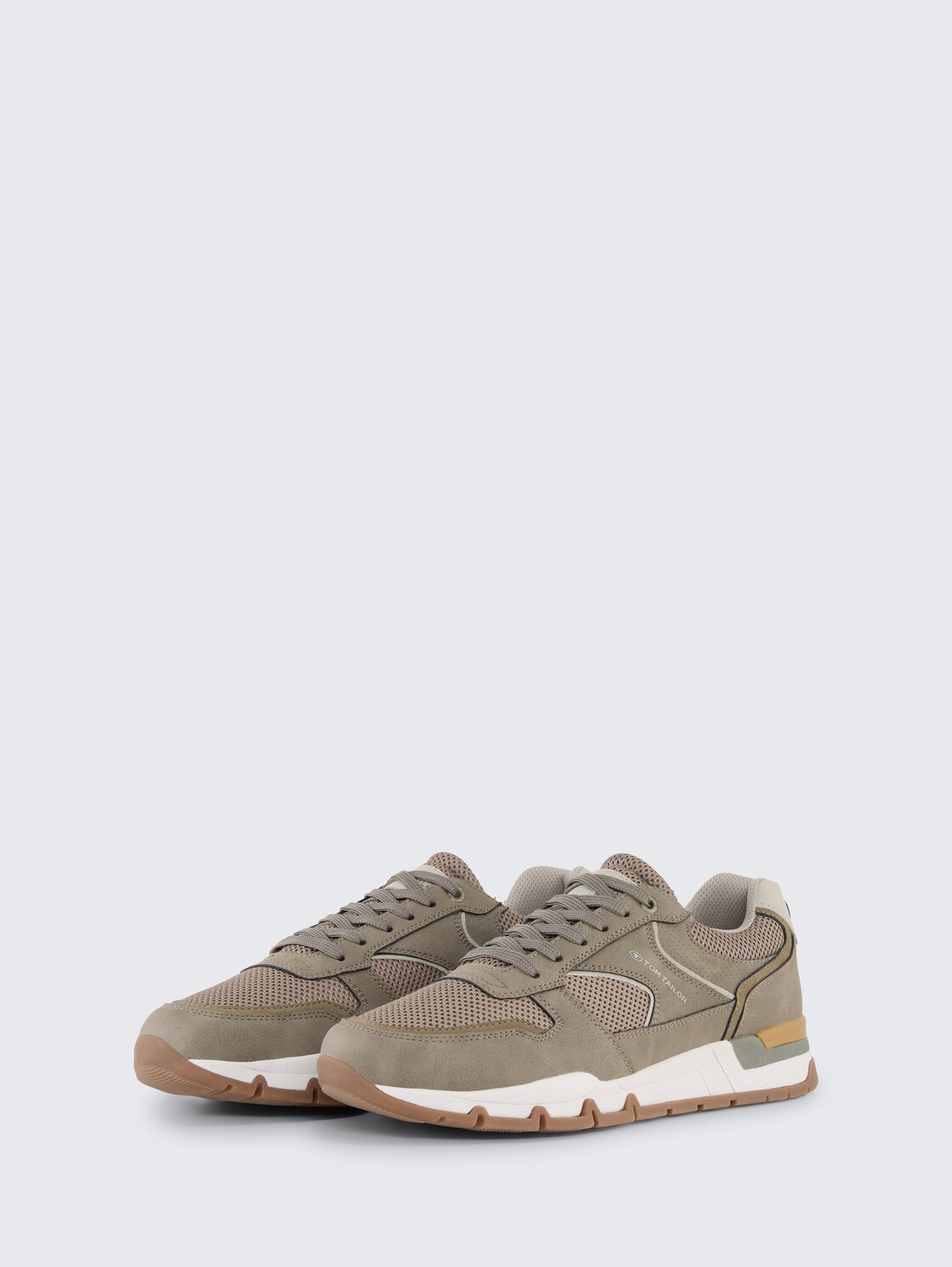 Sneaker mit Mesh-Einsatz - mud - seitliche Produkt-Ansicht