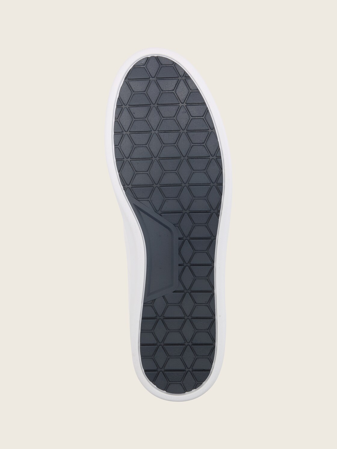 Sneaker aus Lederimitat - white - Produkt-Ansicht Sohle