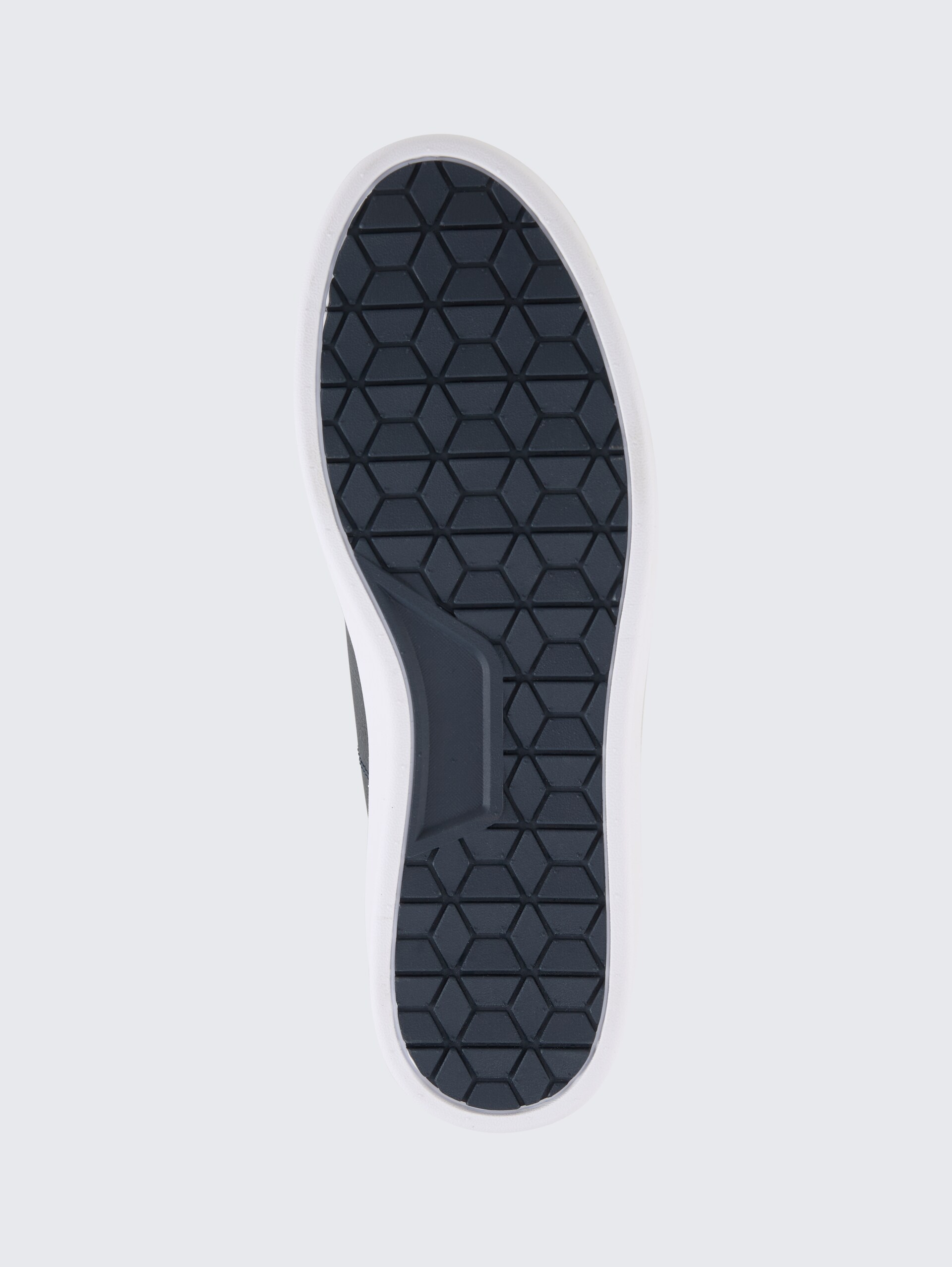 Sneaker aus Lederimitat - navy - Produkt-Ansicht Sohle
