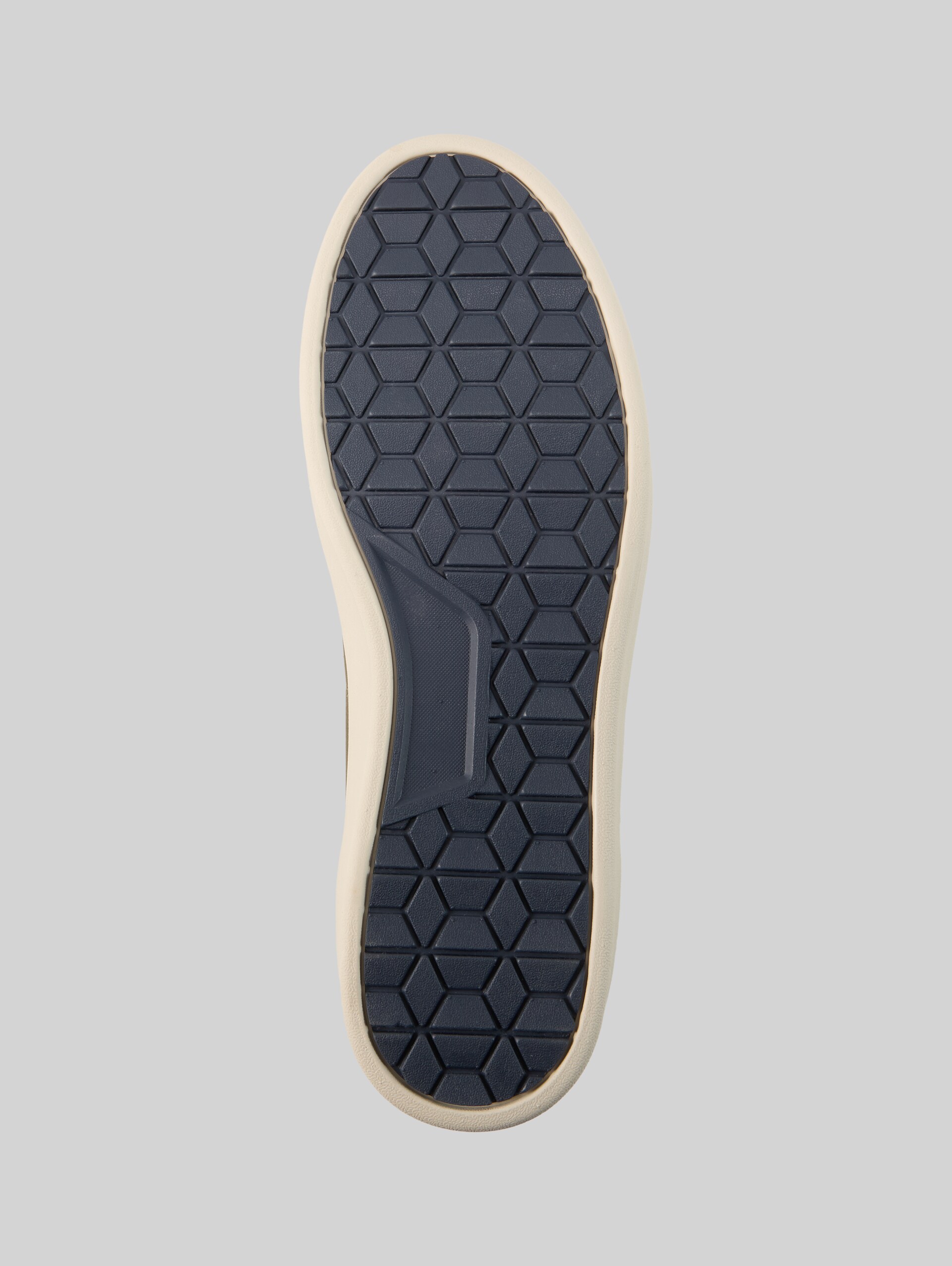 Baskets en simili cuir - khaki - Vue du produit semelle