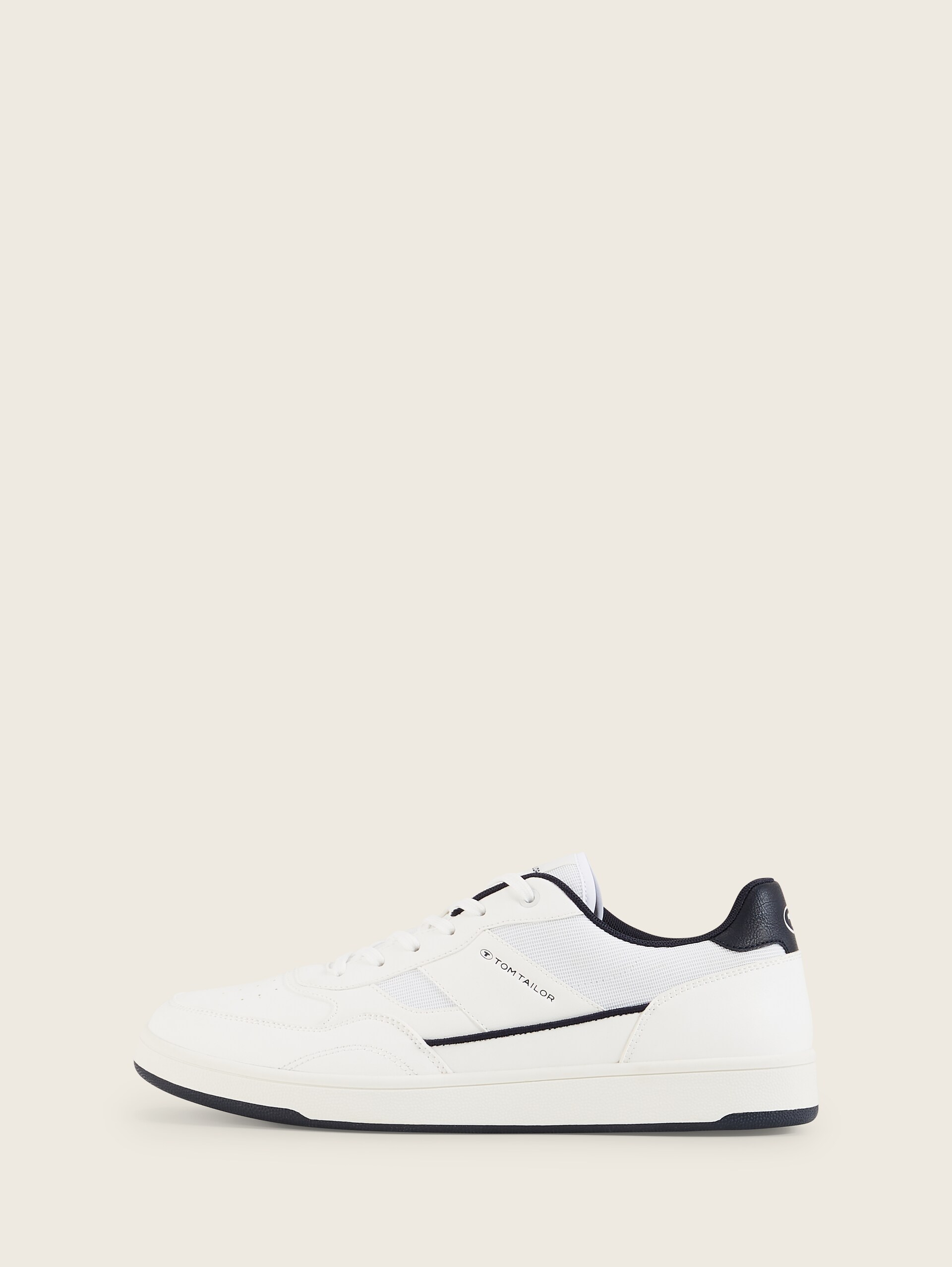 Sneakers met colourblocking - white-navy - zijaanzicht product