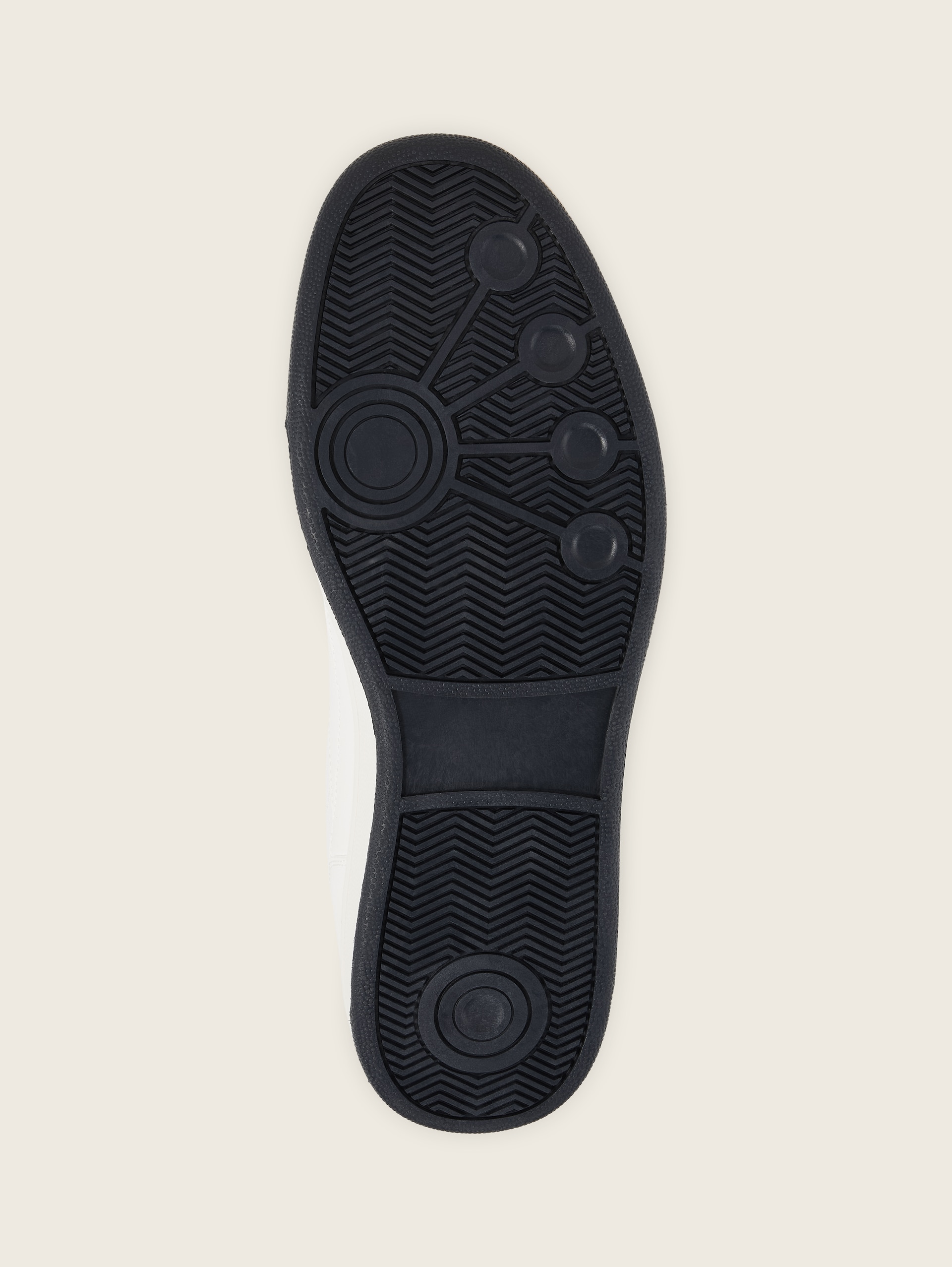 Sneakers met colourblocking - white-navy - Productaanzicht zool 