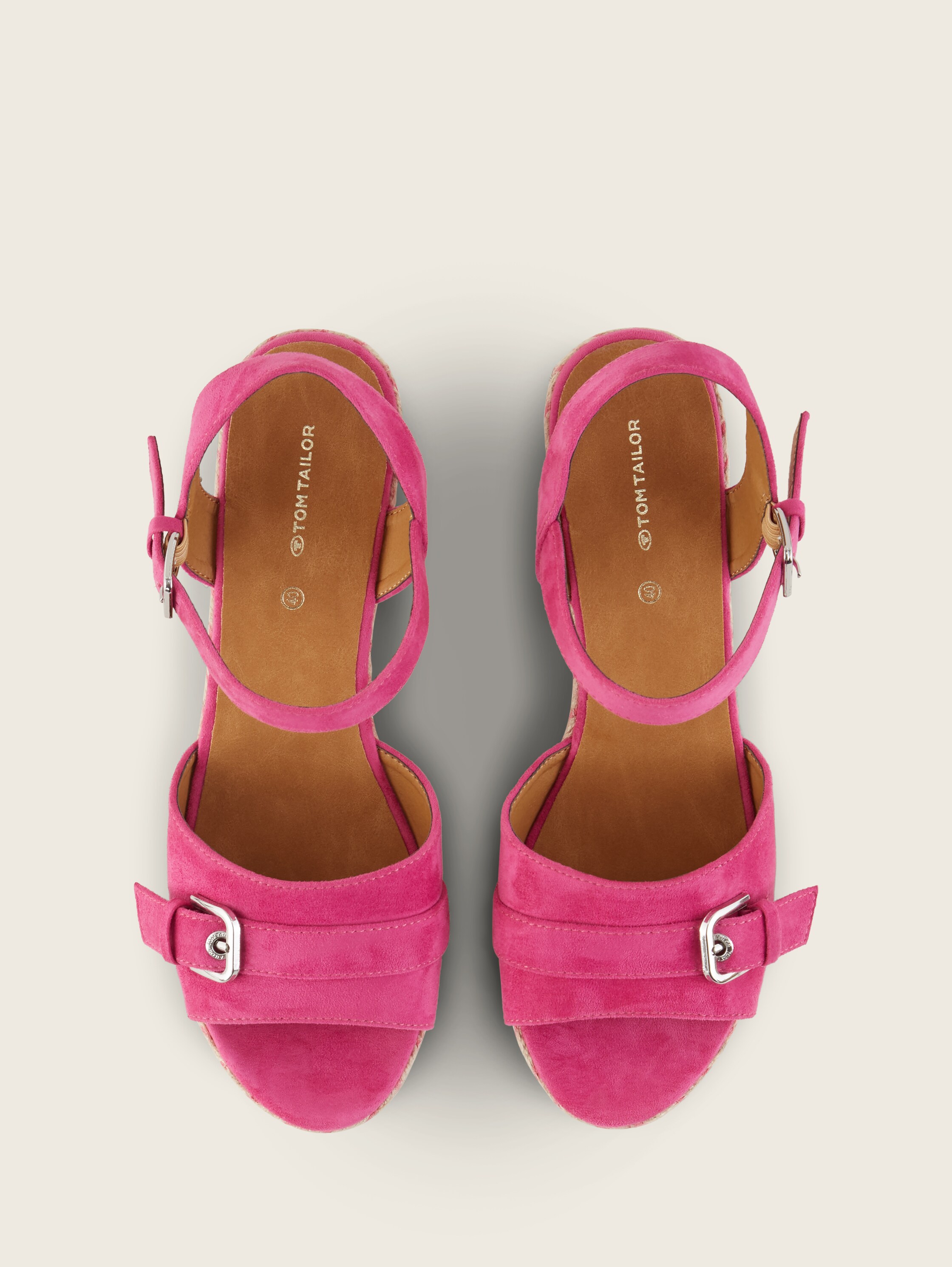 Sandalen mit Keilabsatz - 5