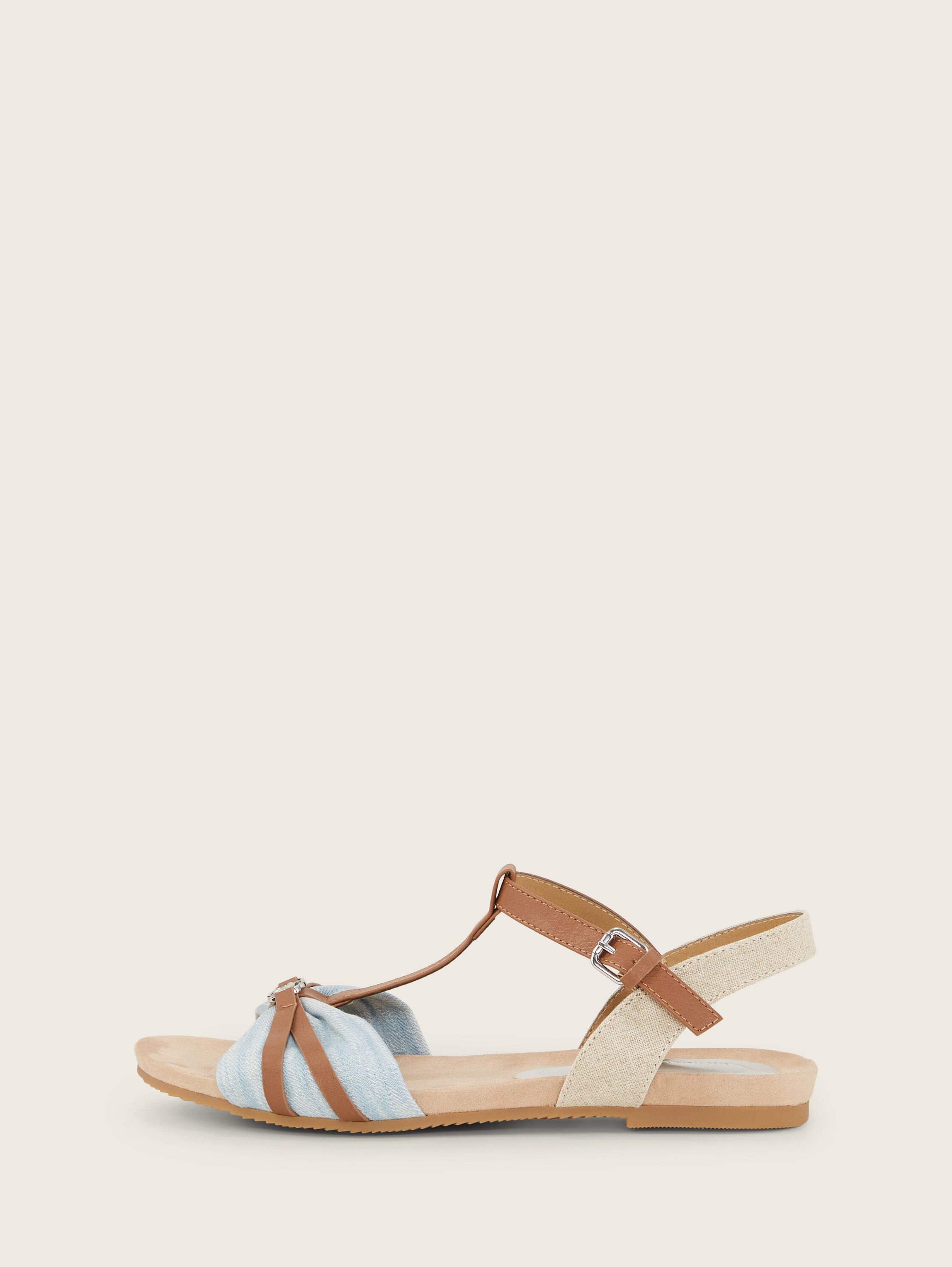 Flat sandals - lt.blue - Product detail view